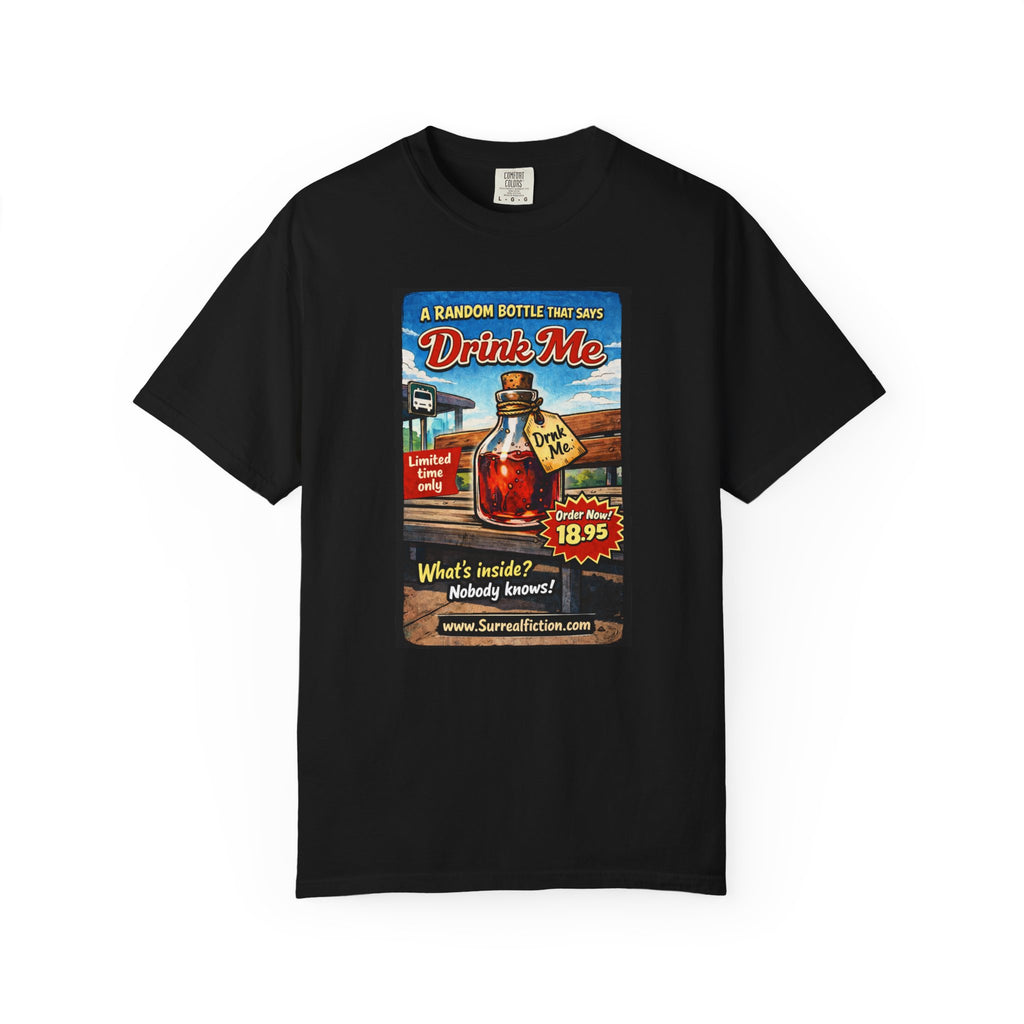 Random Bottle That Says Drink Me - Graphic T-Shirt
