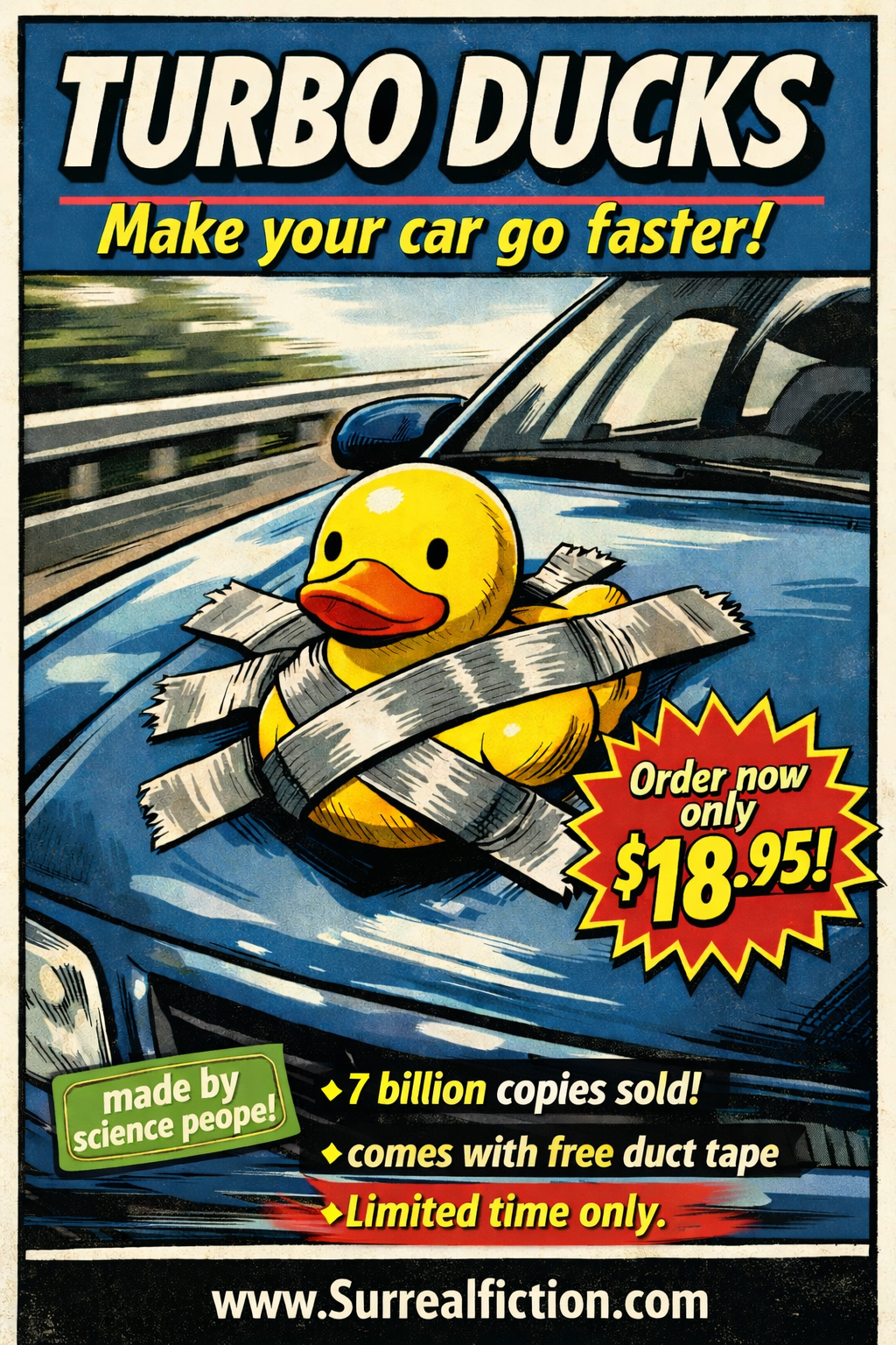 Turbo Ducks —  Graphic T-Shirt